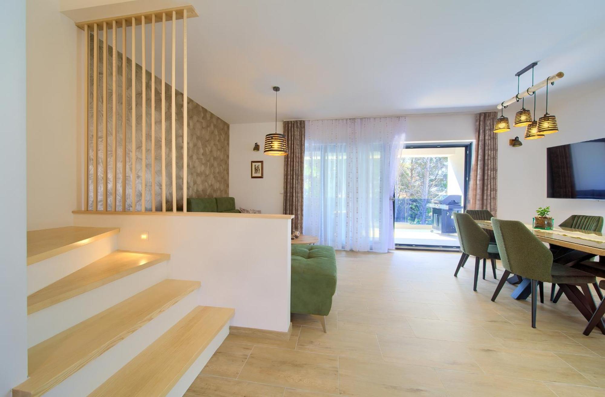 Apartments Paola & Karla With Pool كرك الغرفة الصورة