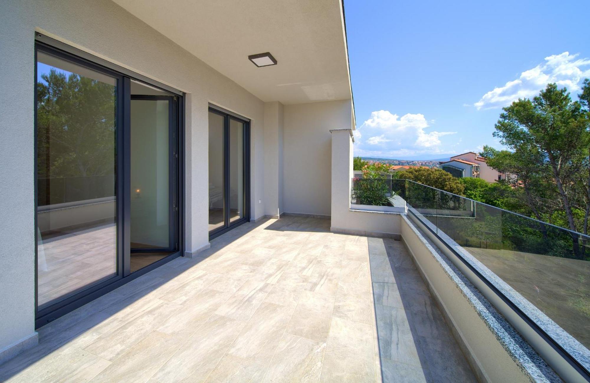 Apartments Paola & Karla With Pool كرك الغرفة الصورة